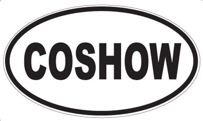COSHOW - Oval Sticker