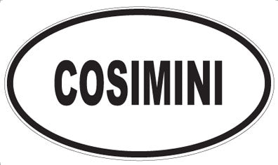 COSIMINI - Oval Magnet