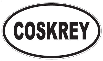 COSKREY - Oval Magnet
