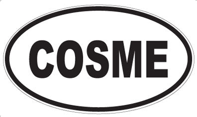 COSME - Oval Sticker
