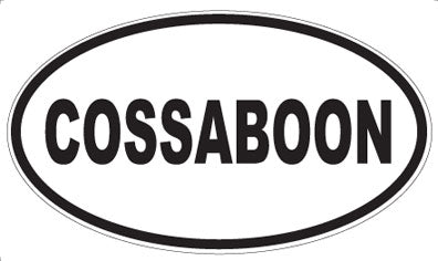 COSSABOON - Oval Magnet