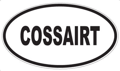 COSSAIRT - Oval Magnet