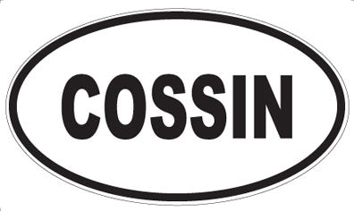 COSSIN - Oval Magnet