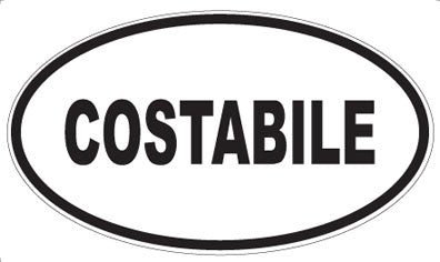 COSTABILE - Oval Sticker