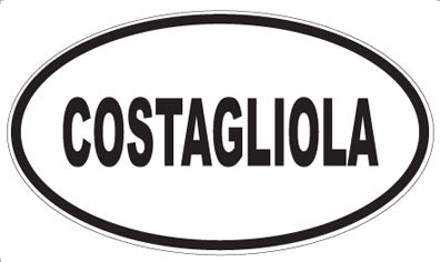 COSTAGLIOLA - Oval Magnet