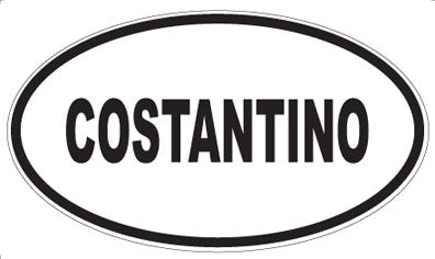 COSTANTINO - Oval Magnet