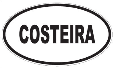 COSTEIRA - Oval Sticker
