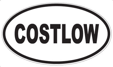 COSTLOW - Oval Sticker