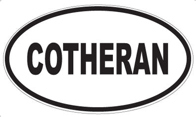 COTHERAN - Oval Magnet