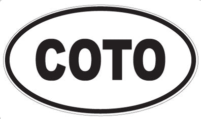 COTO - Oval Magnet