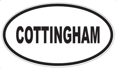 COTTINGHAM - Oval Magnet