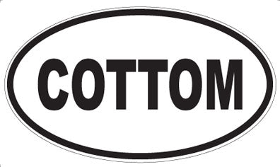 COTTOM - Oval Magnet