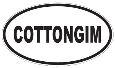 COTTONGIM - Oval Magnet