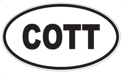 COTT - Oval Magnet