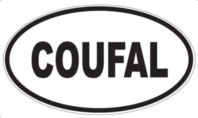 COUFAL - Oval Magnet
