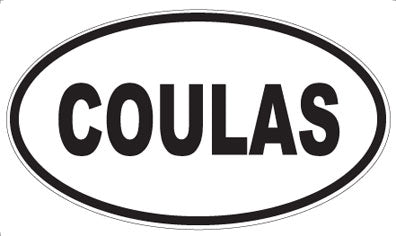 COULAS - Oval Magnet