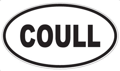 COULL - Oval Magnet
