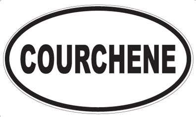 COURCHENE - Oval Magnet