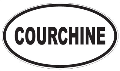 COURCHINE - Oval Magnet