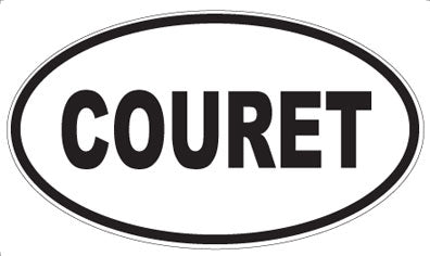 COURET - Oval Magnet