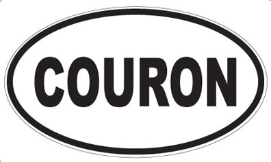 COURON - Oval Magnet
