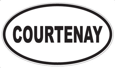 COURTENAY - Oval Magnet