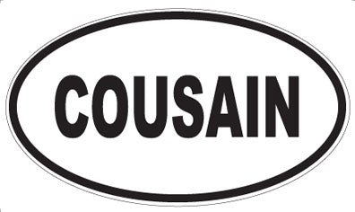 COUSAIN - Oval Magnet
