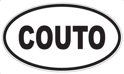 COUTO - Oval Magnet