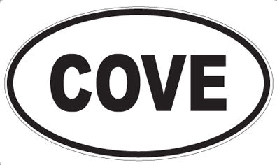 COVE - Oval Magnet