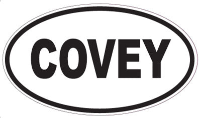 COVEY - Oval Magnet