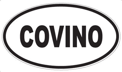 COVINO - Oval Sticker