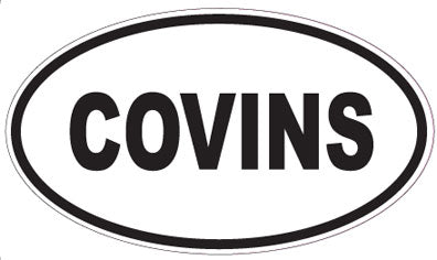COVINS - Oval Sticker