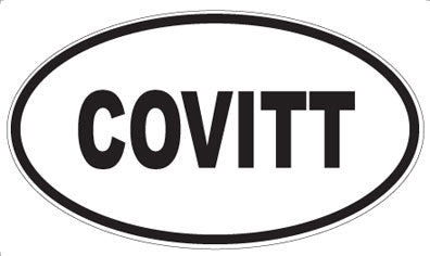 COVITT - Oval Magnet