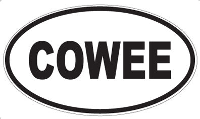 COWEE - Oval Magnet