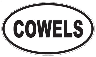 COWELS - Oval Magnet