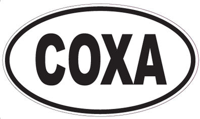 COXA - Oval Sticker