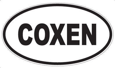 COXEN - Oval Magnet