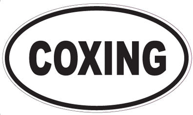 COXING - Oval Sticker