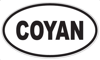 COYAN - Oval Magnet