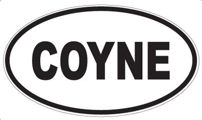 COYNE - Oval Magnet
