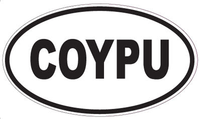 COYPU - Oval Magnet