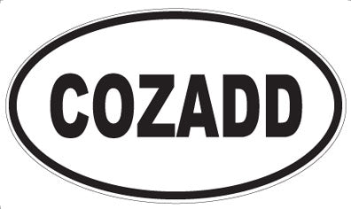 COZADD - Oval Magnet