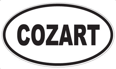 COZART - Oval Magnet