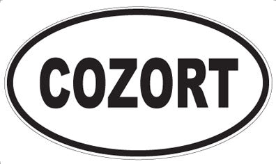 COZORT - Oval Magnet