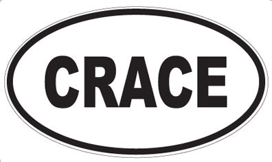 CRACE - Oval Magnet