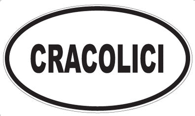 CRACOLICI - Oval Magnet