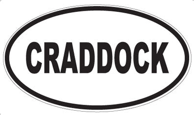 CRADDOCK - Oval Magnet