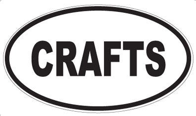 CRAFTS - Oval Magnet
