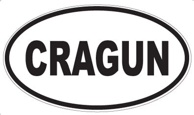 CRAGUN - Oval Magnet