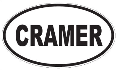 CRAMER - Oval Magnet